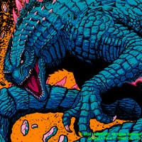 Image 2 of Shirt: GxK Godzilla METALCROPOLIS