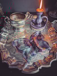 Image 3 of Fluorite Butterfly dish 