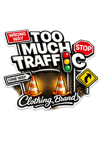 Image 2 of Too Much Traffic Grey T-Shirt 2026 Edition 
