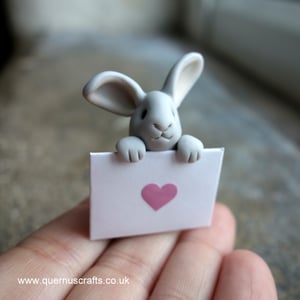 Wee Valentine Bunny