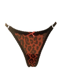 Image 1 of Pink Leo Thong