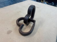 Image 2 of Handcrafted Interlocked Wooden Hearts