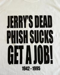 Image 2 of Jerry's Dead white tee