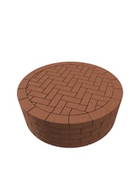 Herringbone Brick Pad