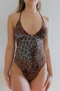 Image 2 of ♲ Casual Love One Piece Bikini Set - M