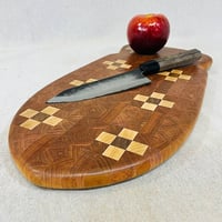 Image 2 of Cherry Bomb End Grain Gnarcuterie Board