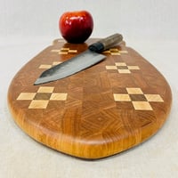 Image 3 of Cherry Bomb End Grain Gnarcuterie Board
