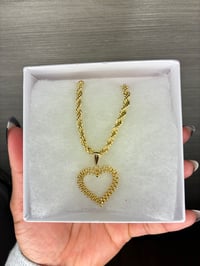 Image 1 of Rolex Heart Necklace 