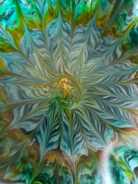 Image 4 of Bloom Bowl - Green, Blue and yellow 