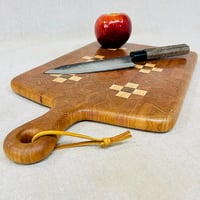 Image 2 of Cherry Bomb End Grain Artisanal Cutting Board