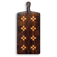 Image 1 of Black Dahlia End Grain Baguette Board