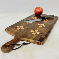 Image 2 of Black Dahlia End Grain Baguette Board