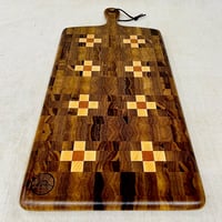 Image 3 of Black Dahlia End Grain Baguette Board