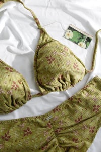 Image 3 of ♲ Fresh Garden Cotton Bikini Set - 2XL Top / XL Bottom 
