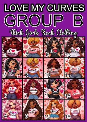 Image of THE LOVE MY CURVES GIRLS