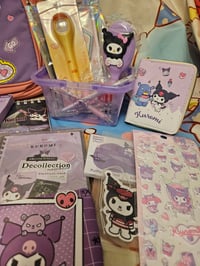 Image 4 of Kuromi Backpack Bundle 