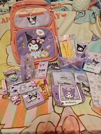 Image 5 of Kuromi Backpack Bundle 