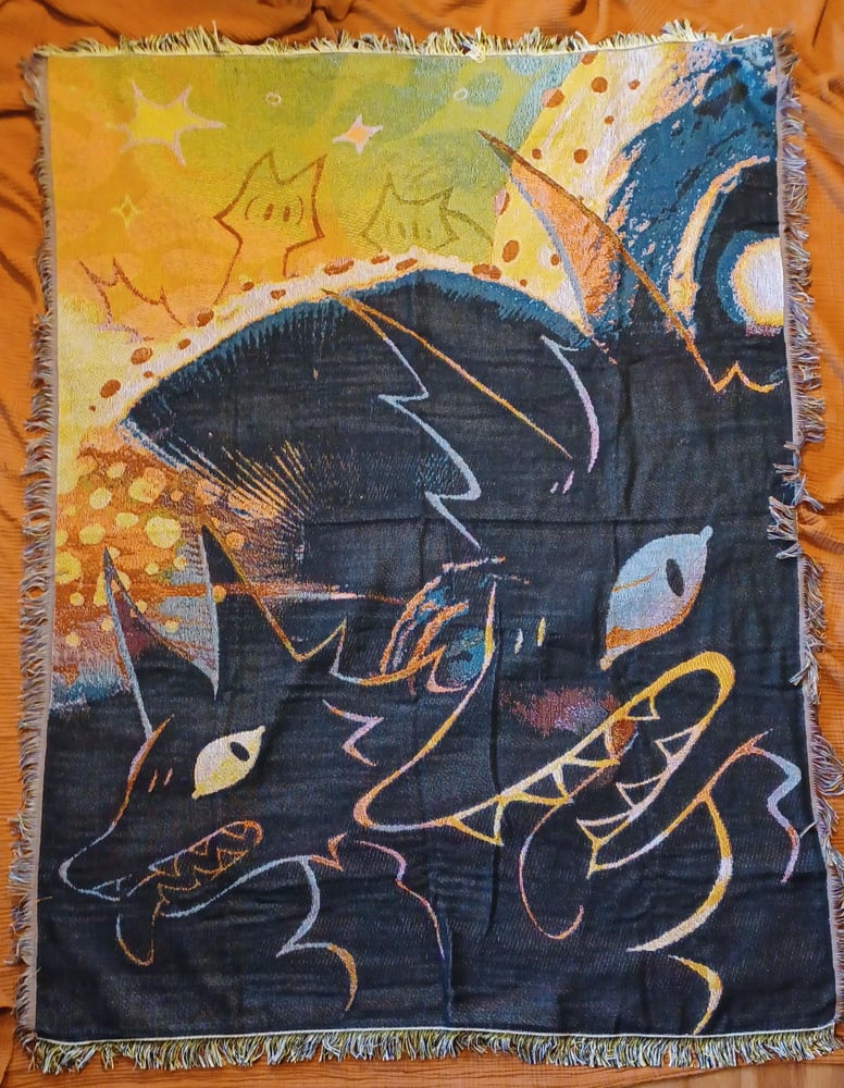 Image of 'Mycorhizzal' Throw