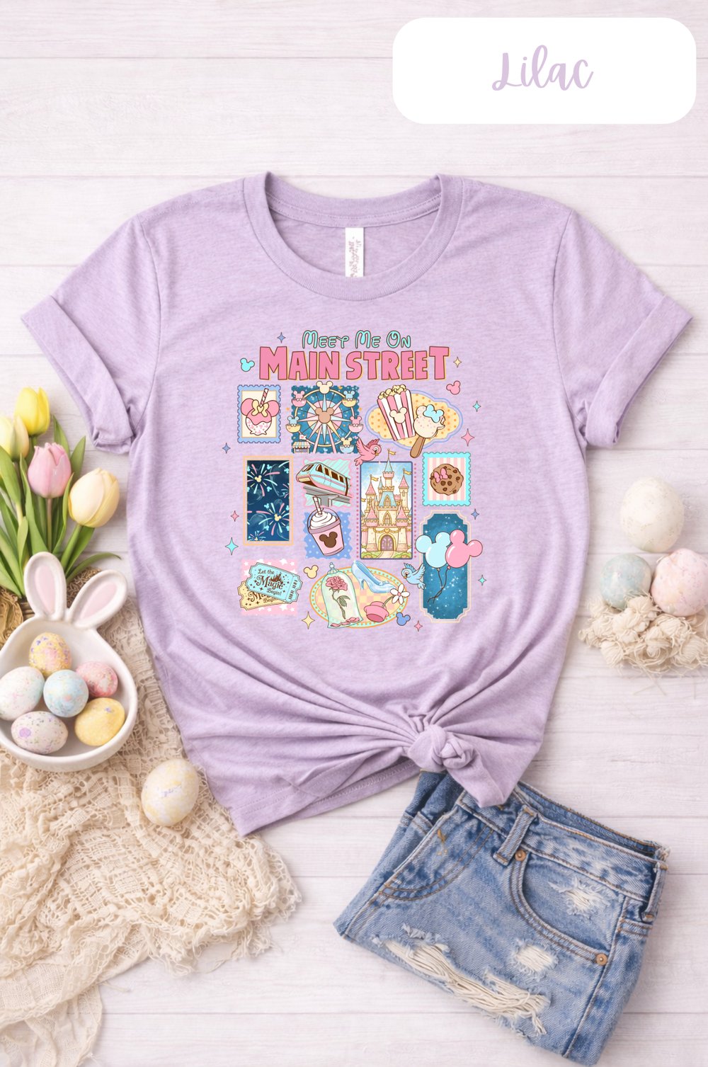 Image of Meet Me on Main Street Springtime Edition Tee