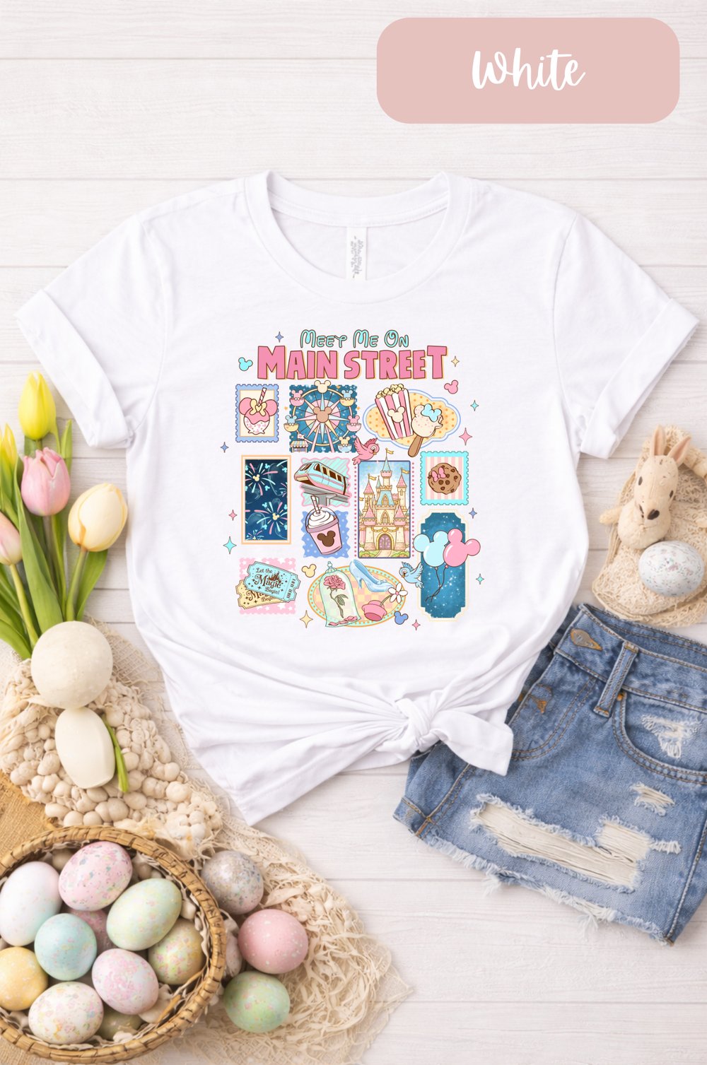 Image of Meet Me on Main Street Springtime Edition Tee