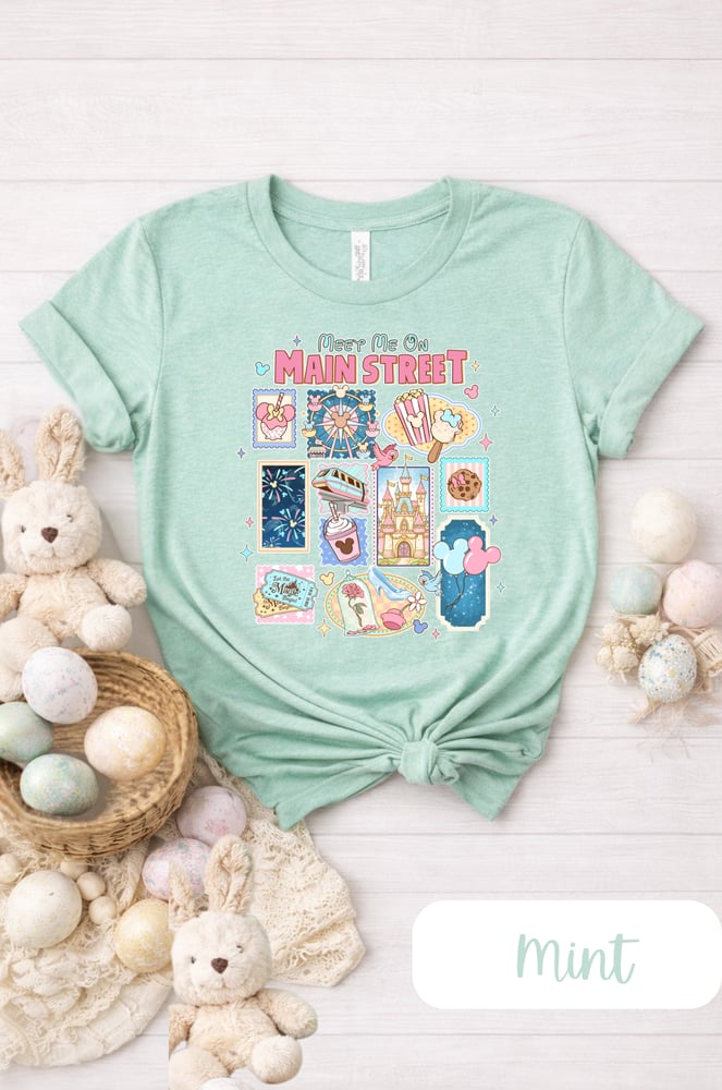 Image of Meet Me on Main Street Springtime Edition Tee