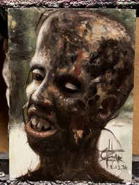 Image 2 of "1st Jason" 5x7" Custom OIl Study