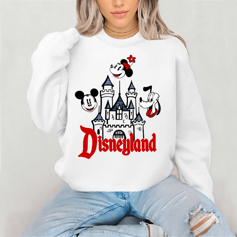 Image of Retro Vintage Disneyland Vibe Crew