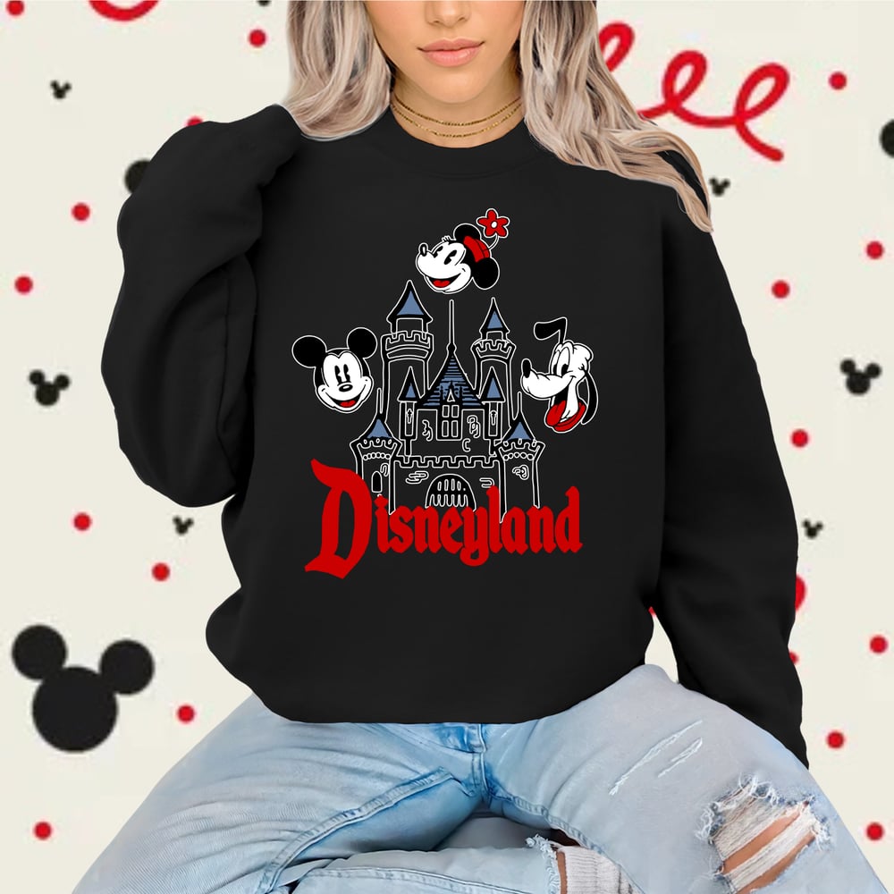 Image of Retro Vintage Disneyland Vibe Crew