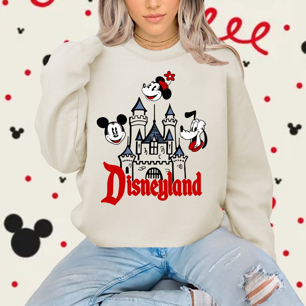 Image of Retro Vintage Disneyland Vibe Crew