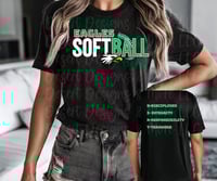 Drifit Eagles Softball Shirt 