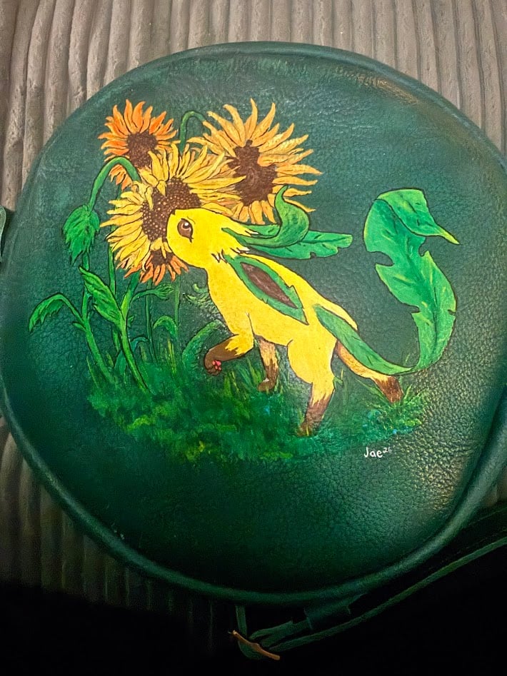 Image of Leafeon/ Eevee Circle Bag