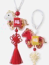 Image 1 of Year of the Horse Charms (Dry Shaker)