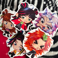 Image 1 of Lesserfim crazy stickers