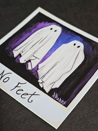 Image 2 of 'No Feet' Sticker
