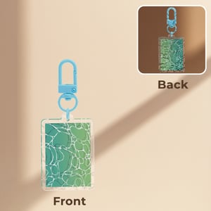 Image of Wavy Water Phone/Key Charms | Acrylic Charms