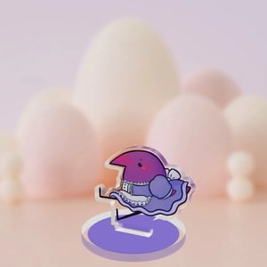 Image of Mini Pants Birb Standees | Acrylic Standees