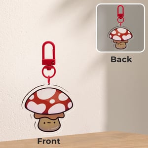 Image of Mushroom Phone/Key Charms | Acrylic Charms
