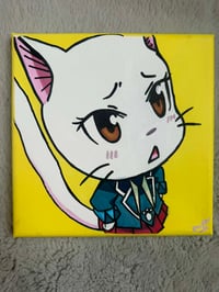 Image 2 of "Carla" 8"x8" Acrylic Painting 