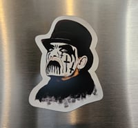 'King' Die Cut Magnet