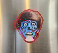 'OBEY' Die Cut Magnet