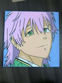 Image 2 of "Mitsuki" 12"x12" Acrylic Painting 