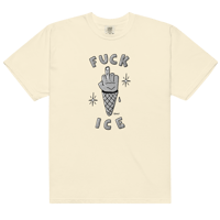 Image 1 of "FUCK ICE"  T-Shirt by WE KNOW FUTURE DESIGN
