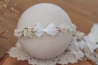 Image 1 of Fuzzy Cotton Tieback 4