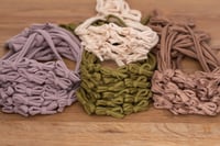 Image 3 of Three Bow Stretch Tieback 