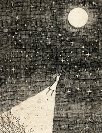 Image 2 of 'Moon' Greeting Card