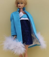 Image 1 of Barbie - "Beautiful Blues" in Purple - Vintage Inspired Creation