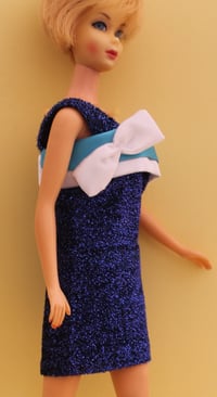 Image 2 of Barbie - "Beautiful Blues" in Purple - Vintage Inspired Creation