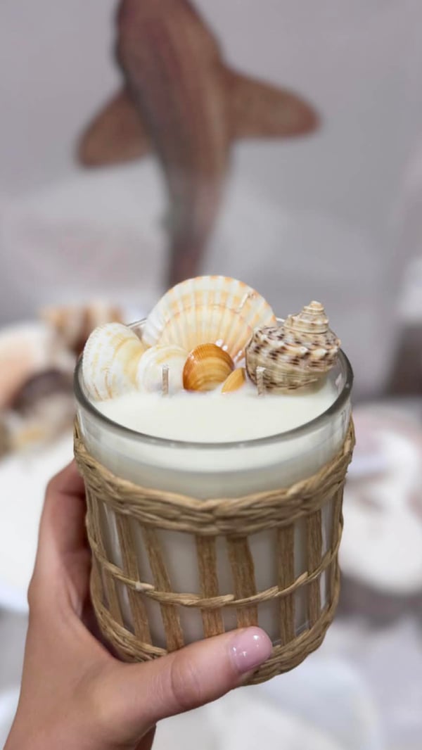 Image of Rattan soy candle