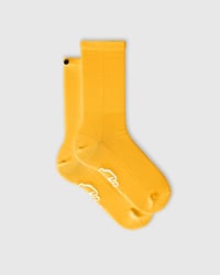 Image 1 of FINGERSCROSSED Classic Cycling Socks OLD GOLD