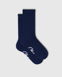 Image 1 of FINGERSCROSSED Classic INDIGO Cycling Socks
